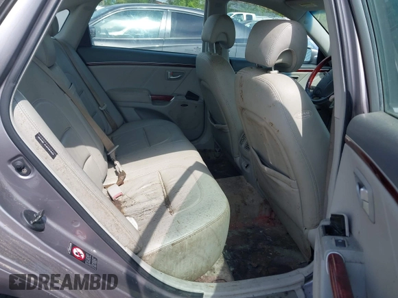 2007 Hyundai Azera SE with VIN KMHFC46F47A149693, listed as a IAAI auction lot 42060439 with 190,317 mi miles and . Bid and sale history available at DreamBid. Image 8.