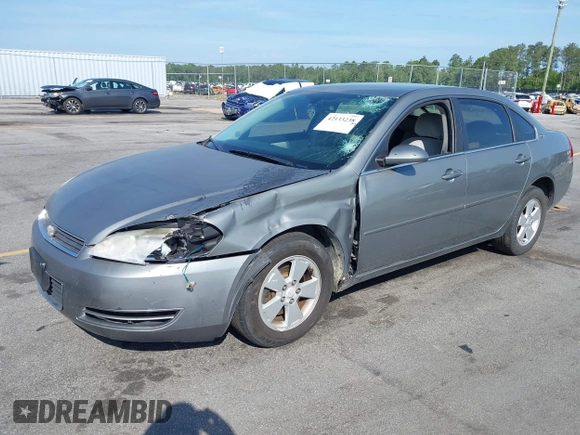 2008 Chevrolet Impala LT with VIN 2G1WT55N081317644, listed as a IAAI auction lot 42133238 with 145,367 mi miles and . Bid and sale history available at DreamBid. Image 2.