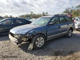 2008 Subaru Outback (Natl) with VIN 4S4BP60C287331615, listed as a Copart auction lot 44444505 with 206,346 mi miles and Salvage Title. Bid and sale history available at carsss.com. Image 1.