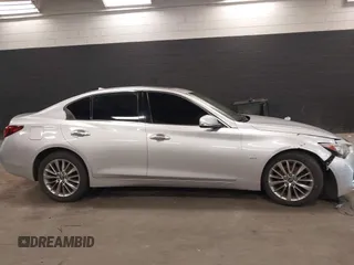 2018 Infiniti Q50 3.0t Luxe with VIN JN1EV7AR1JM430680, listed as a IAAI auction lot 41899270 with Not Provided miles. Bid and sale history available at carsss.com. Image 13.