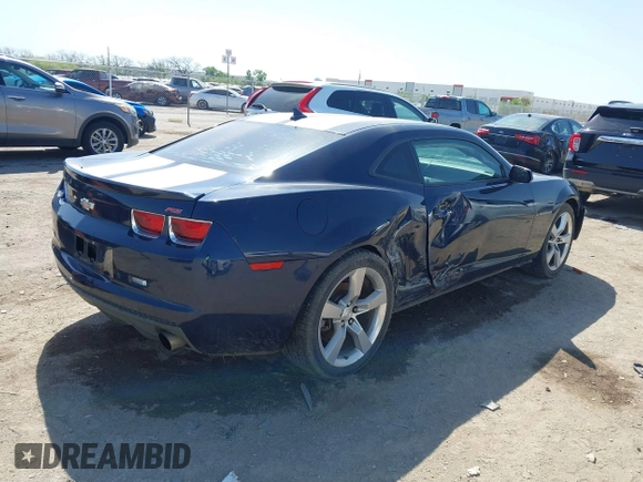 2011 Chevrolet Camaro 2LT with VIN 2G1FC1ED5B9142980, listed as a IAAI auction lot 42016984 with 161,277 mi miles and . Bid and sale history available at DreamBid. Image 4.