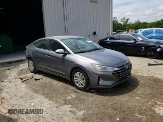 2019 Hyundai Elantra SE with VIN KMHD74LF6KU833555, listed as a Copart auction lot 53786815 with 56,501 mi miles and Salvage Title. Bid and sale history available at DreamBid. Image 14.