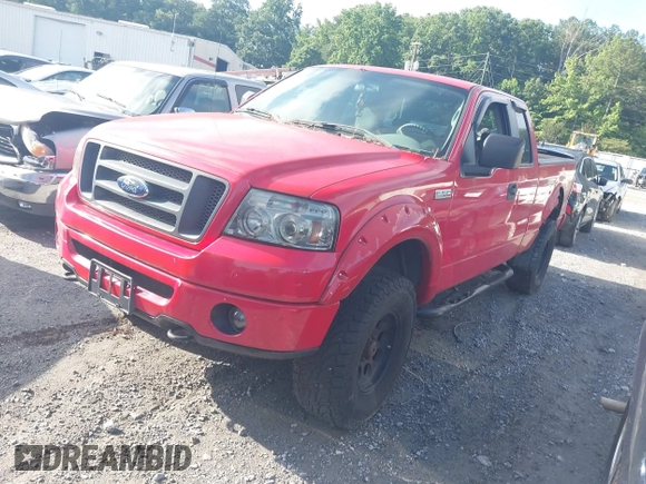 2007 Ford F-150 STX with VIN 1FTRX14W87FB56236, listed as a IAAI auction lot 42514382 with 138,048 mi miles and . Bid and sale history available at DreamBid. Image 2.