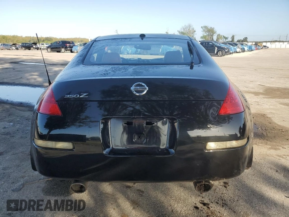 2008 Nissan 350Z with VIN JN1BZ34D18M704065, listed as a Copart auction lot 46023565 with 162,484 mi miles and Non Repairable. Bid and sale history available at carsss.com. Image 6.