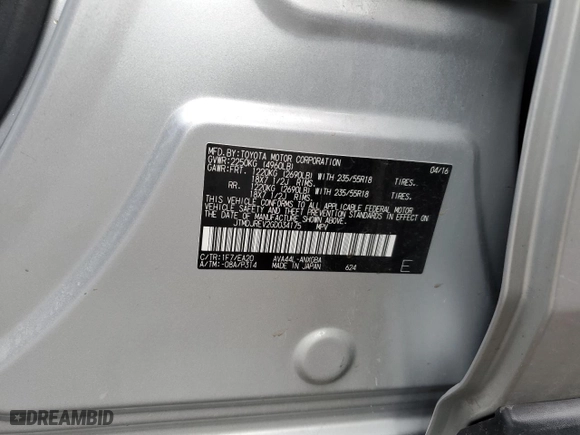 2016 Toyota RAV4 Hybrid Limited with VIN JTMDJREV2GD034175, listed as a Copart auction lot 43344095 with 87,791 mi miles and Clean Title. Bid and sale history available at carsss.com. Image 13.