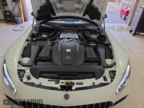 2018 Mercedes-Benz AMG GT AMG GT with VIN WDDYK7HA2JA018312, listed as a Copart auction lot 48109065 with 23,147 mi miles and Salvage title. Bid and sale history available at DreamBid. Image 7.