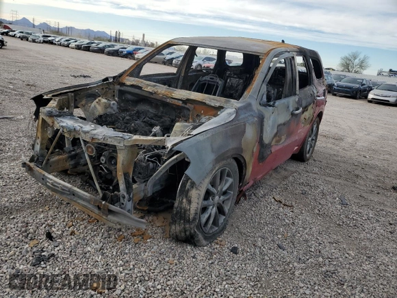 2014 Dodge Durango SXT with VIN 1C4RDHAG4EC313385, listed as a Copart auction lot 45612125 with Not Provided miles and Salvage Title. Bid and sale history available at carsss.com. Image 1.