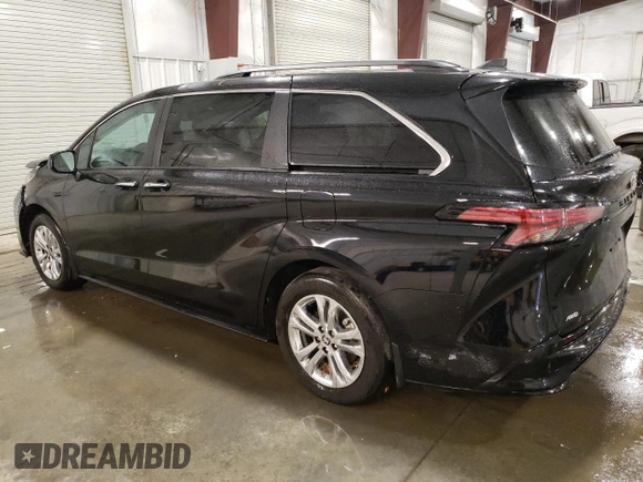 2023 Toyota Sienna XSE with VIN 5TDDSKFC6PS098273, listed as a Copart auction lot 52543255 with 27,091 mi miles and Salvage title. Bid and sale history available at DreamBid. Image 2.