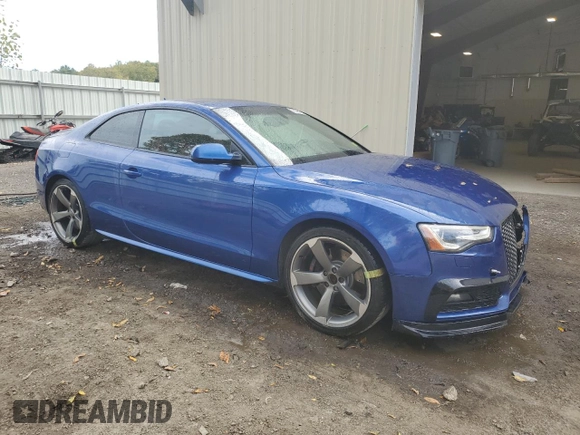 2015 Audi S5 Premium Plus with VIN WAUCGAFR1FA037773, listed as a Copart auction lot 73284174 with 138,487 mi miles and Salvage Title. Bid and sale history available at carsss.com. Image 4.