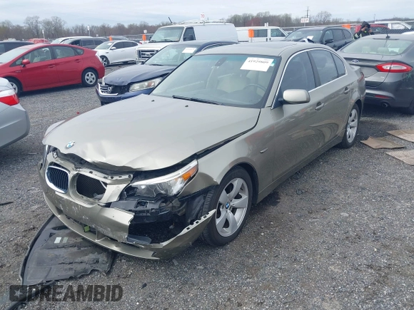 2006 BMW 5 Series 525i with VIN WBANE53536CK83932, listed as a IAAI auction lot 41929809 with 174,877 mi miles. Bid and sale history available at carsss.com. Image 17.