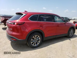 2018 Mazda CX-9 Touring with VIN JM3TCBCY1J0222671, listed as a Copart auction lot 60349454 with 87,646 mi miles and Salvage Title. Bid and sale history available at carsss.com. Image 3.