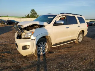 2016 Toyota Sequoia Platinum with VIN 5TDYY5G11GS065941, listed as a Copart auction lot 71587704 with NaN miles and Salvage Title. Bid and sale history available at carsss.com. Image 1.
