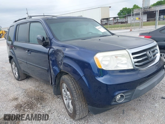 2015 Honda Pilot EX-L with VIN 5FNYF4H56FB040909, listed as a IAAI auction lot 42028609 with 267,375 mi miles and . Bid and sale history available at carsss.com. Image 1.