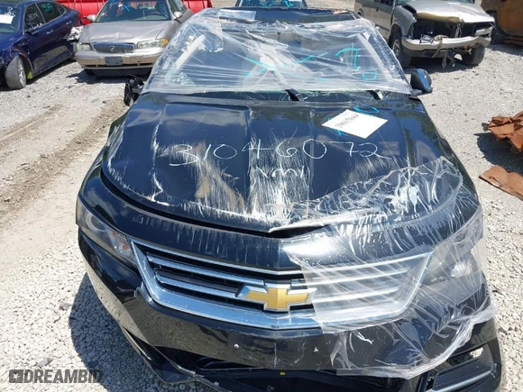 2019 Chevrolet Impala Premier with VIN 2G1105S38K9143112, listed as a IAAI auction lot 39615644 with NaN miles. Bid and sale history available at carsss.com. Image 16.