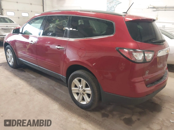 2013 Chevrolet Traverse LT with VIN 1GNKVJKDXDJ185830, listed as a IAAI auction lot 42142542 with 218,069 mi miles and . Bid and sale history available at DreamBid. Image 3.