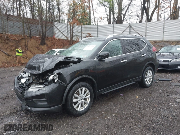 2018 Nissan Rogue SV with VIN KNMAT2MV1JP622161, listed as a IAAI auction lot 42012618 with 123,427 mi miles and . Bid and sale history available at DreamBid. Image 2.