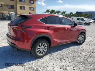 2020 Lexus NX 300 with VIN JTJAARBZ4L5011167, listed as a Copart auction lot 62017015 with 24,375 mi miles and Salvage title. Bid and sale history available at DreamBid. Image 3.