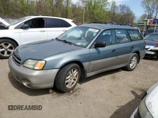 2001 Subaru Legacy Outback with VIN 4S3BH675717664651, listed as a Copart auction lot 53679995 with 272,048 mi miles and Salvage title. Bid and sale history available at DreamBid. Image 1.