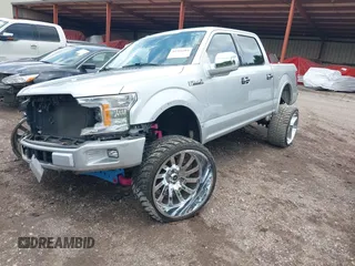 2018 Ford F-150 XL z VIN 1FTEW1CP4JFB37718, wystawiony jako IAAI lot #42354204 z przebiegiem 141 689 mil mil oraz . Historia ofert i sprzedaży dostępna na DreamBid. Obrazek 2.