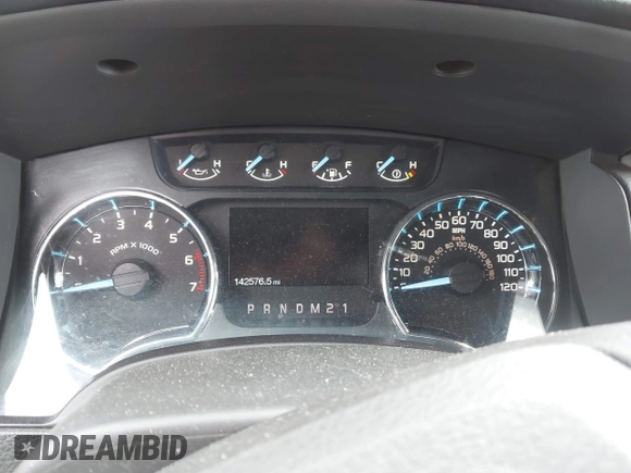 2011 Ford F-150 XLT with VIN 1FTFW1ET6BFD33921, listed as a IAAI auction lot 41821721 with 142,576 mi miles. Bid and sale history available at carsss.com. Image 7.