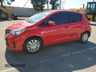 2015 Toyota Yaris L z VIN VNKKTUD3XFA047378, wystawiony jako Copart lot #60463655 z przebiegiem 165 396 mil mil oraz Czysty tytuł • Clean title. Historia ofert i sprzedaży dostępna na DreamBid. Obrazek 1.