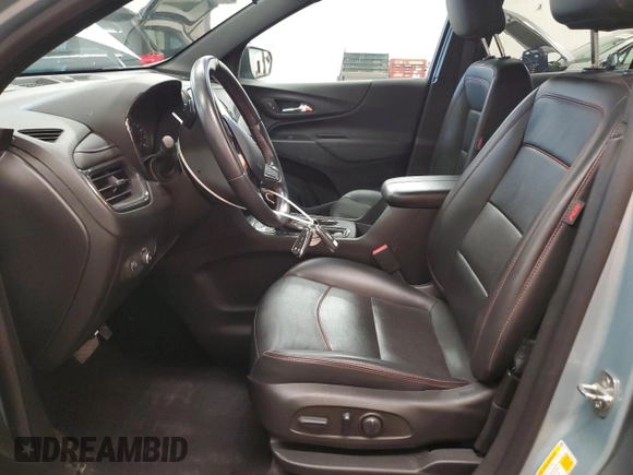 2022 Chevrolet Equinox RS with VIN 2GNAXWEV9N6145728, listed as a Copart auction lot 60309995 with 22,673 mi miles and Salvage title. Bid and sale history available at DreamBid. Image 7.