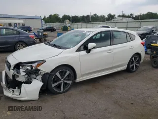 2017 Subaru Impreza Special Sports with VIN 4S3GTAL63H3745671, listed as a Copart auction lot 59874075 with 57,598 mi miles and Salvage title. Bid and sale history available at DreamBid. Image 1.