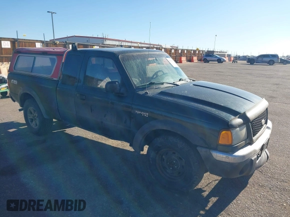 2002 Ford Ranger XL Fleet with VIN 1FTZR45EX2PA41562, listed as a IAAI auction lot 41518437 with 302,842 mi miles. Bid and sale history available at carsss.com. Image 1.
