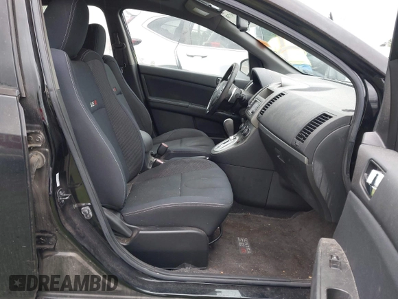 2012 Nissan Sentra SE-R with VIN 3N1BB6AP2CL642182, listed as a IAAI auction lot 42191738 with 92,858 mi miles and . Bid and sale history available at DreamBid. Image 5.