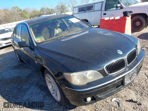 2006 BMW 7 Series 750Li with VIN WBAHN83536DT35584, listed as a IAAI auction lot 41693827 with 173,778 mi miles. Bid and sale history available at carsss.com. Image 1.
