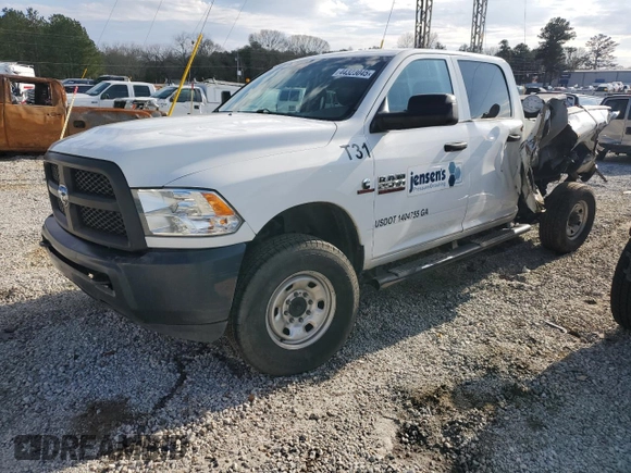 2013 Ram 2500 Tradesman with VIN 3C6UR5HL2DG516775, listed as a Copart auction lot 44323045 with 342,743 mi miles and Salvage Title. Bid and sale history available at carsss.com. Image 1.