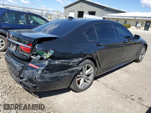 2017 BMW 7 Series 740e xDrive iPerformance with VIN WBA7J2C33HG497980, listed as a Copart auction lot 50244384 with 115,728 mi miles. Bid and sale history available at carsss.com. Image 3.