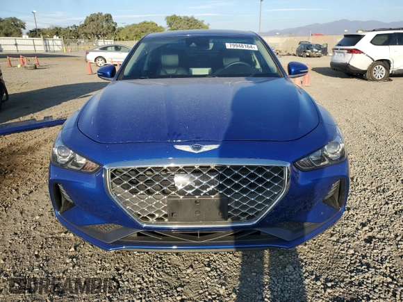 2020 Genesis G70 2.0T z VIN KMTG64LAXLU056650, wystawiony jako Copart lot #79948164 z przebiegiem 26 726 mil mil oraz Szkoda całkowita • Salvage title. Historia ofert i sprzedaży dostępna na DreamBid. Obrazek 5.