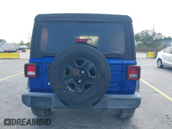 2018 Jeep Wrangler Unlimited Sport z VIN 1C4HJXDNXJW289319, wystawiony jako IAAI lot #42066282 z przebiegiem 76 963 mil mil oraz . Historia ofert i sprzedaży dostępna na DreamBid. Obrazek 15.