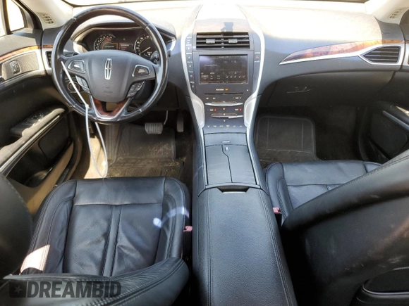 2015 Lincoln MKZ with VIN 3LN6L2GK6FR626175, listed as a Copart auction lot 55827635 with 103,753 mi miles and Clean Title. Bid and sale history available at DreamBid. Image 8.