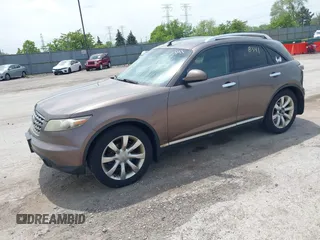 2006 Infiniti FX with VIN JNRAS08W06X205163, listed as a IAAI auction lot 42188341 with 314,335 mi miles and . Bid and sale history available at DreamBid. Image 2.