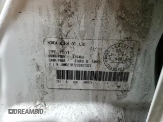 2011 Honda Fit z VIN JHMGE8H72BC801321, wystawiony jako Copart lot #89294505 z przebiegiem 357 680 mil mil oraz Szkoda całkowita • Salvage title. Historia ofert i sprzedaży dostępna na DreamBid. Obrazek 12.