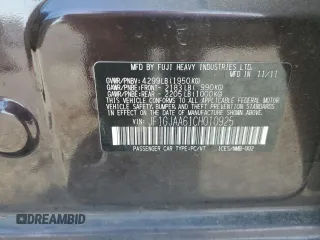 2012 Subaru Impreza 2.0i с VIN JF1GJAA61CH010925, выставлен на аукционе Copart как лот 59628595 с пробегом 137 552 миль миль и Списание • Salvage title. История ставок и продаж доступна на DreamBid. Изображение 13.