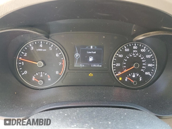 2016 Kia Optima EX with VIN 5XXGU4L31GG083964, listed as a Copart auction lot 52902845 with 119,115 mi miles and Salvage Title. Bid and sale history available at carsss.com. Image 9.