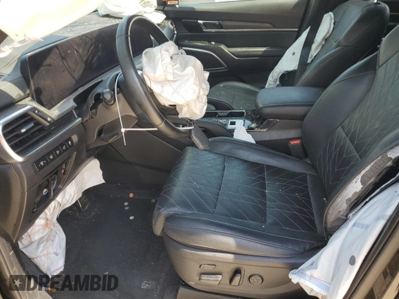 2023 Kia Telluride SX X-Pro with VIN 5XYP5DGC3PG350539, listed as a Copart auction lot 67594324 with 38,272 mi miles and Salvage title. Bid and sale history available at DreamBid. Image 7.
