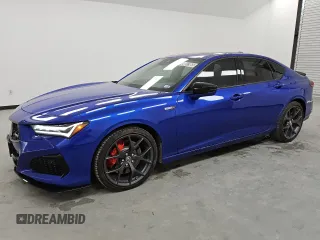 2023 Acura TLX Type S w/Performance Tire with VIN 19UUB7F92PA001439, listed as a Copart auction lot 49697365 with 10,503 mi miles and Clean Title. Bid and sale history available at carsss.com. Image 1.
