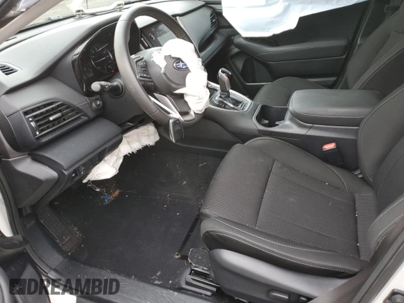 2024 Subaru Legacy Premium with VIN 4S3BWAF61R3006054, listed as a Copart auction lot 55497585 with 25,390 mi miles and Salvage title. Bid and sale history available at DreamBid. Image 7.