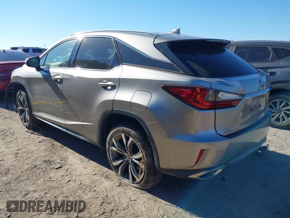 2017 Lexus RX with VIN 2T2ZZMCA8HC072487, listed as a IAAI auction lot 41161196 with 119,897 mi miles. Bid and sale history available at carsss.com. Image 3.