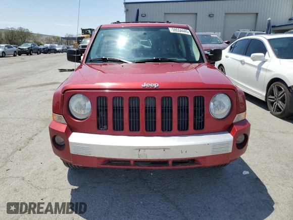 2007 Jeep Patriot Limited with VIN 1J8FF48W27D320375, listed as a Copart auction lot 59554445 with 223,495 mi miles and Salvage title. Bid and sale history available at DreamBid. Image 5.