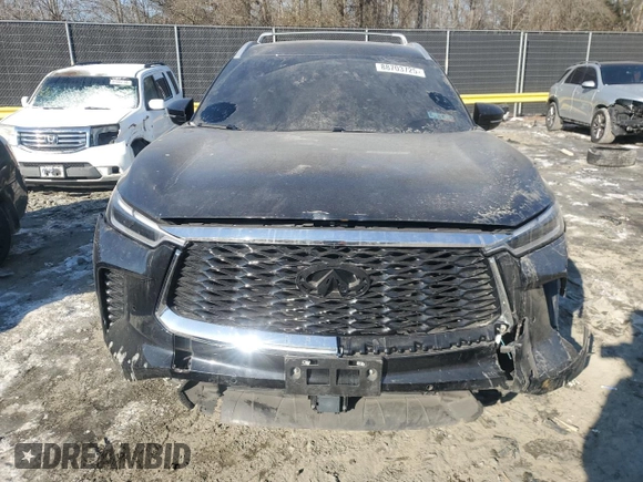 2022 Infiniti QX60 Sensory with VIN 5N1DL1GS6NC339921, listed as a Copart auction lot 88703725 with 23,571 mi miles and Salvage title. Bid and sale history available at DreamBid. Image 5.