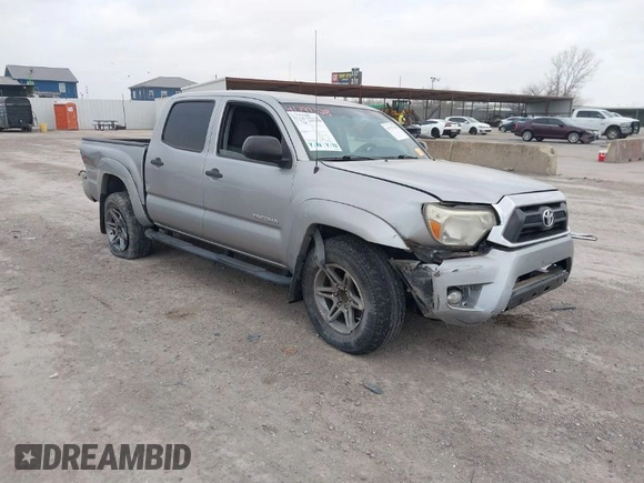 2014 Toyota Tacoma PreRunner with VIN 5TFJU4GN7EX058283, listed as a IAAI auction lot 41797328 with 101,811 mi miles. Bid and sale history available at carsss.com. Image 1.