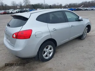 2013 Nissan Rogue S with VIN JN8AS5MTXDW043607, listed as a IAAI auction lot 41795965 with 132,741 mi miles. Bid and sale history available at carsss.com. Image 4.