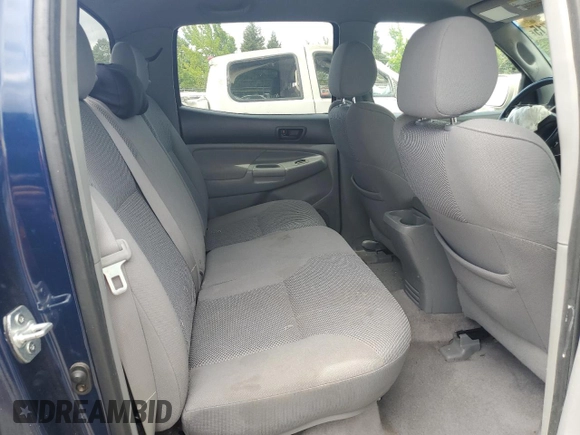2005 Toyota Tacoma PreRunner with VIN 5TEKU72N55Z098139, listed as a Copart auction lot 57266715 with 144,890 mi miles and Salvage title. Bid and sale history available at DreamBid. Image 10.