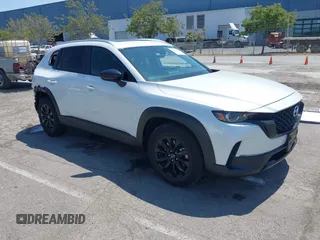 2023 Mazda CX-50 S Preferred Plus with VIN 7MMVABCMXPN131950, listed as a IAAI auction lot 42574130 with 20,716 mi miles and . Bid and sale history available at DreamBid. Image 1.
