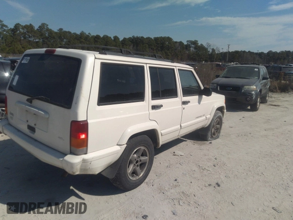 1999 Jeep Cherokee Sport with VIN 1J4FT68S1XL542270, listed as a IAAI auction lot 41665906 with 346,554 mi miles and . Bid and sale history available at DreamBid. Image 4.